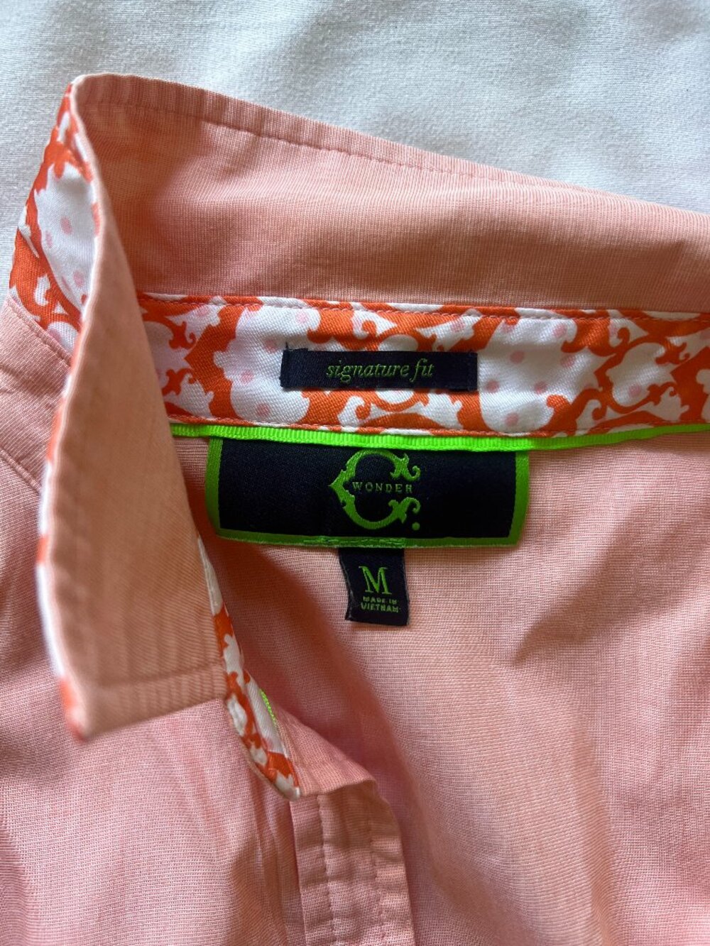 c wonder top button down